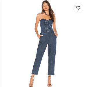 MARLED BY OLIVIA CULPO CORSET JUMPSUIT